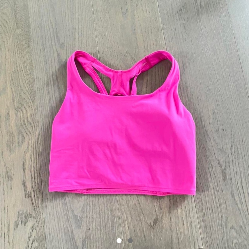 Lululemon Sonic Pink Sports Bra Top